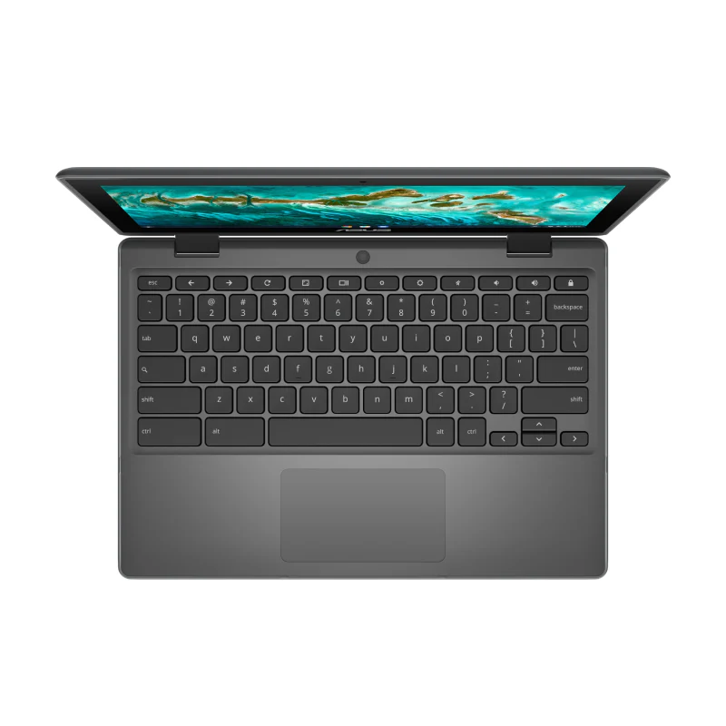 ASUS-D Chromebook CR1-100 Flip Touch Celeron N5100 | 4GB | 32GB SSD | 3 year Warranty New | Webcam - Image 9