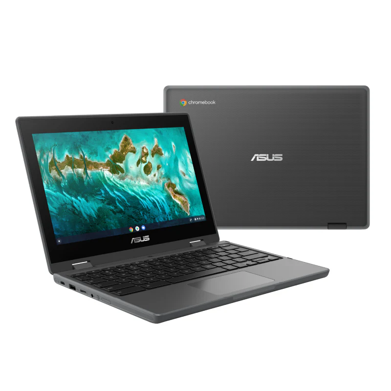 ASUS-D Chromebook CR1-100 Flip Touch Celeron N5100 | 8GB RAM | 32GB SSD (Incl Stylus) 3 year Warranty New | Webcam - Image 4