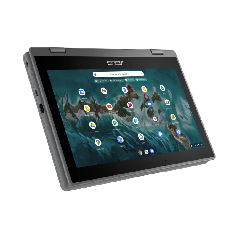 ASUS-D Chromebook CR1-100 Flip Touch Celeron N5100 | 8GB RAM | 32GB SSD (Incl Stylus) 3 year Warranty New | Webcam - Image 5