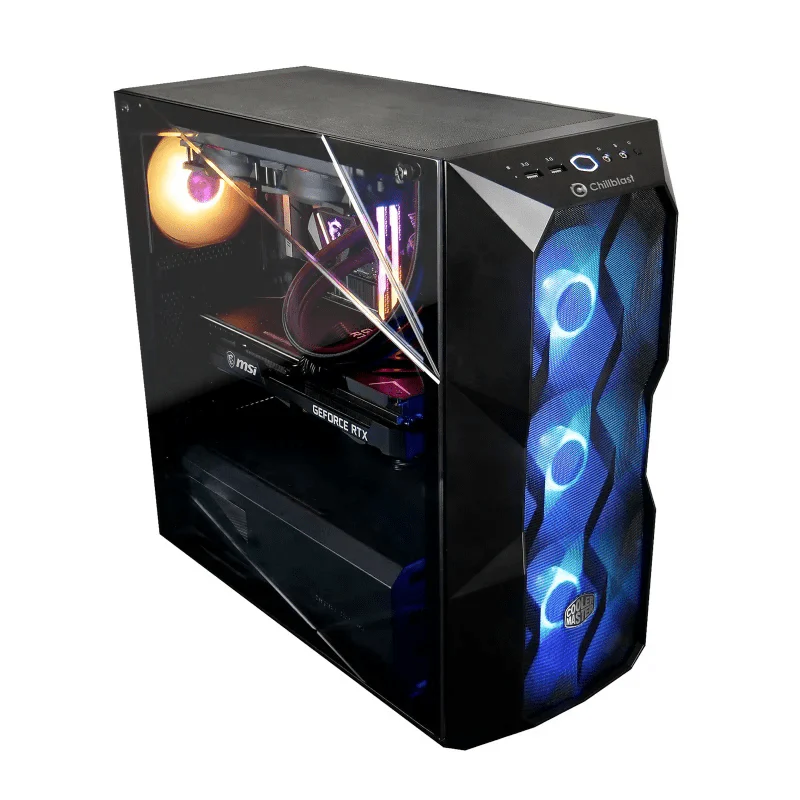 Blizzard Onyx RX 7600 Gaming PC | AMD Ryzen 5 | 16GB RAM | 1TB SSD | Radeon RX 7600 8GB Graphics | Windows 10 Pro - Image 2