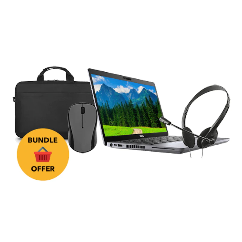 Dell Latitude 5410 Core i5 10th Gen Bundle with Bag/Mouse/Headset