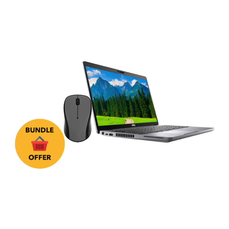 Dell Latitude 5510 Core i5 10th Gen Bundle with Mouse