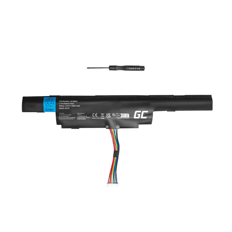 Green Cell Battery AS16B5J AS16B8J for Acer Aspire E15 E5-575 E5-575G F15 F5-573 F5-573G TravelMate P259-M P259-G2-M - Image 3