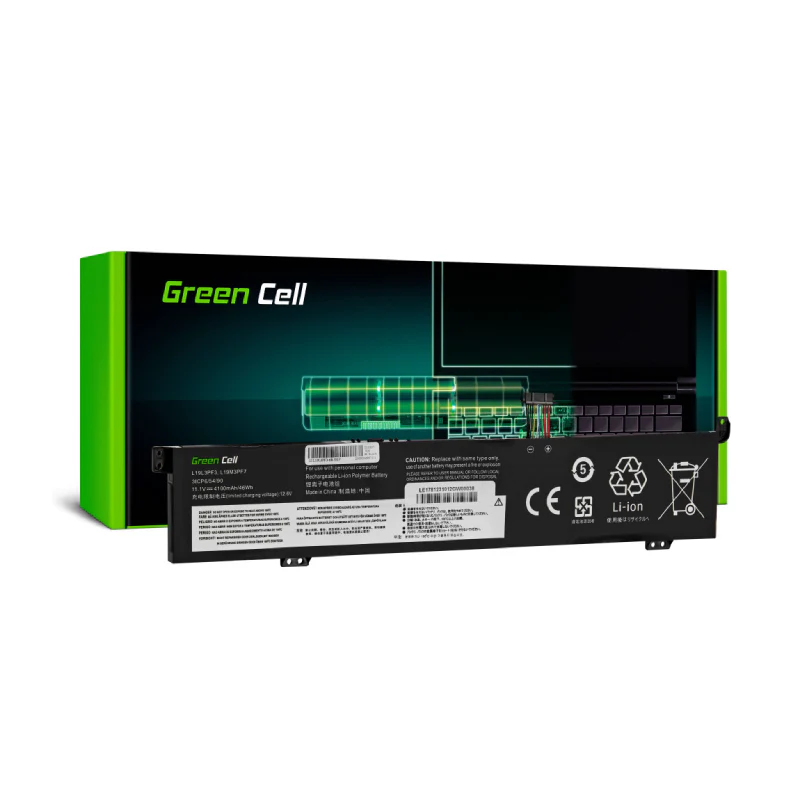 Green Cell Battery L19M3PF7 for Lenovo IdeaPad Gaming 3-15ARH05 3-15IMH05 Creator 5-15IMH05 ThinkBook 15p IMH 15p G2 ITH