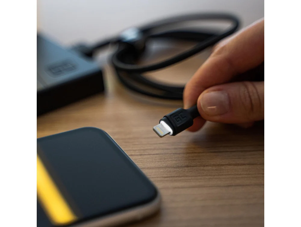 Green Cell Lightning USB Cable 1.2 - Image 4