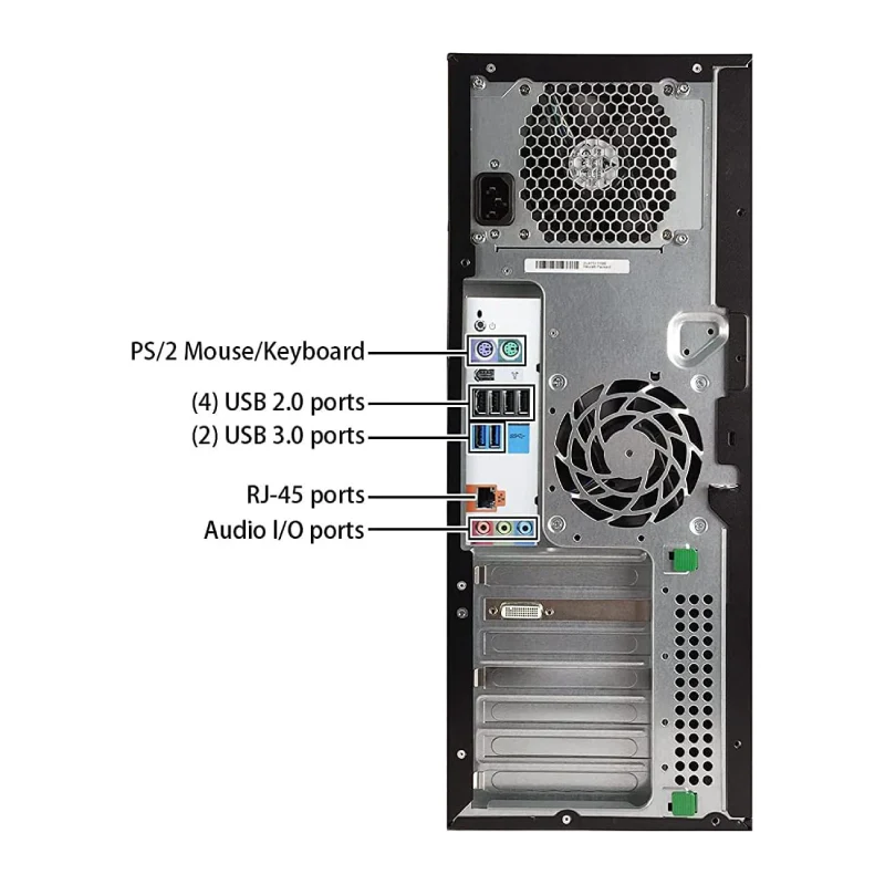 HP Z420 Workstation E5-1620v2 | 40GB RAM | 500GB HDD/240GB SSD | Windows 10 Pro | Nvidia Quadro 4000 2GB - Image 2