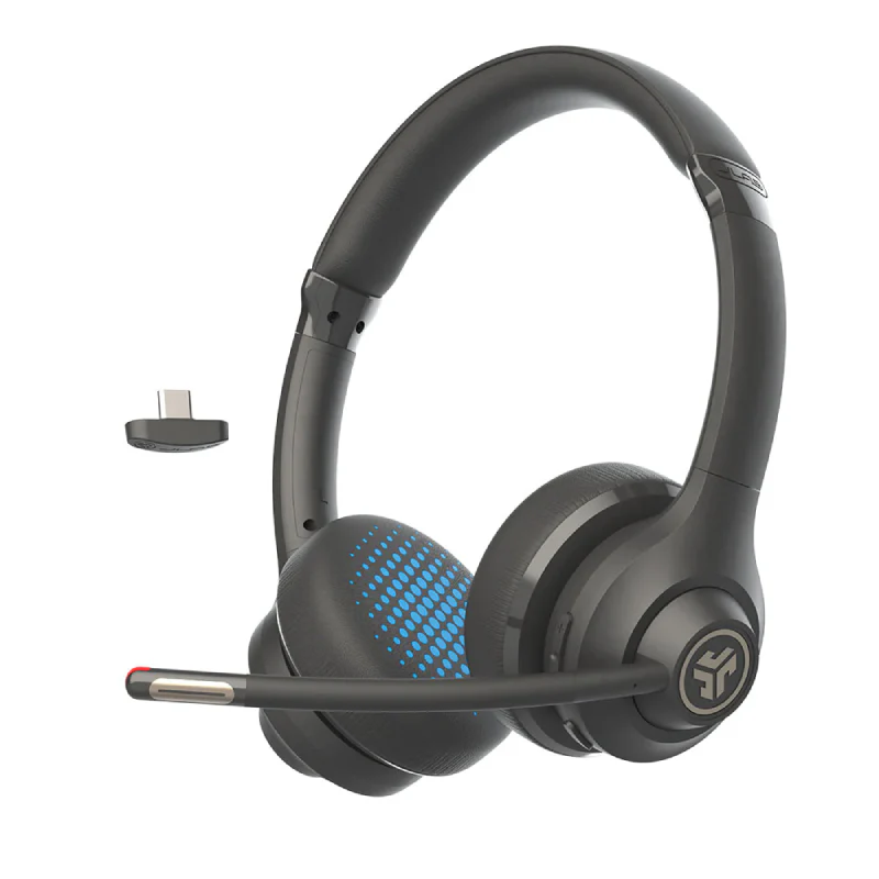 JLab GO Work Gen 2 PC, Mac, Mobile Wireless Headset - Black - Image 4