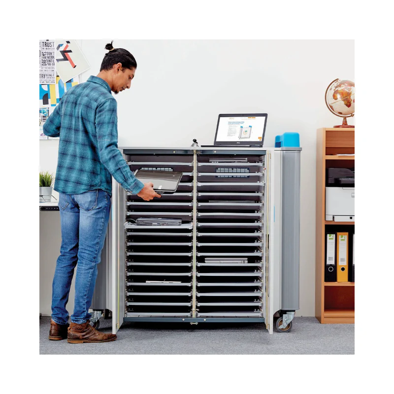 LapCabby 32H - Mobile Device Classroom Charging Trolley - Image 6