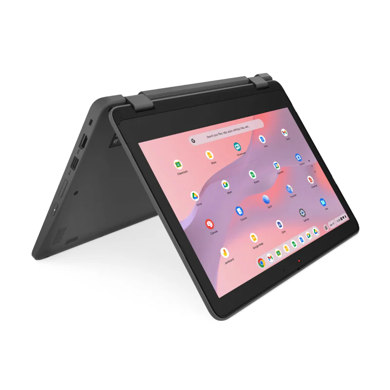 Lenovo 300e Chromebook Gen 4 Yoga 2in1 Touch Mediatek Kompanio 528 | 8GB RAM | 64GB eMMC | Webcam | New | Open Box - Image 6