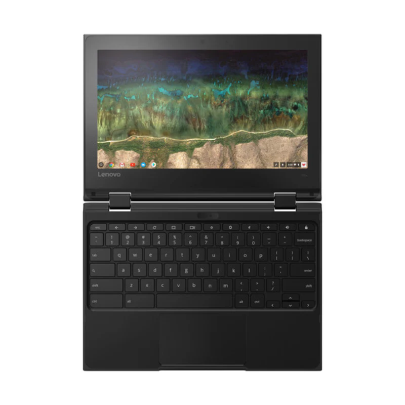 Lenovo Chromebook 11 500e 2nd Gen Touch 2n1 Celeron N400 | 4GB RAM | 32GB SSD Black - Bskin - Image 2