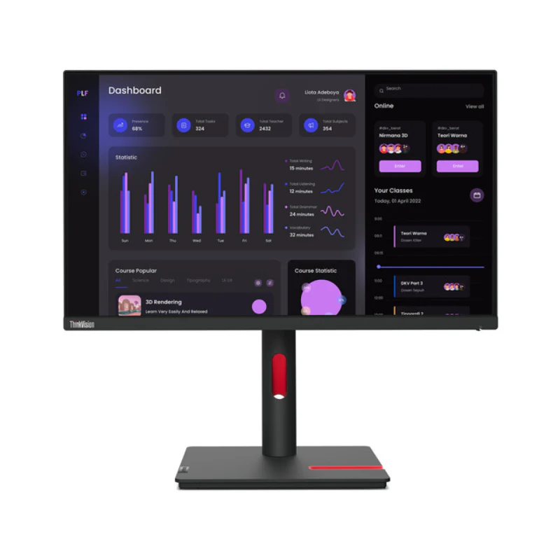 Lenovo ThinkVision T24I-30 24" Monitor - Image 2