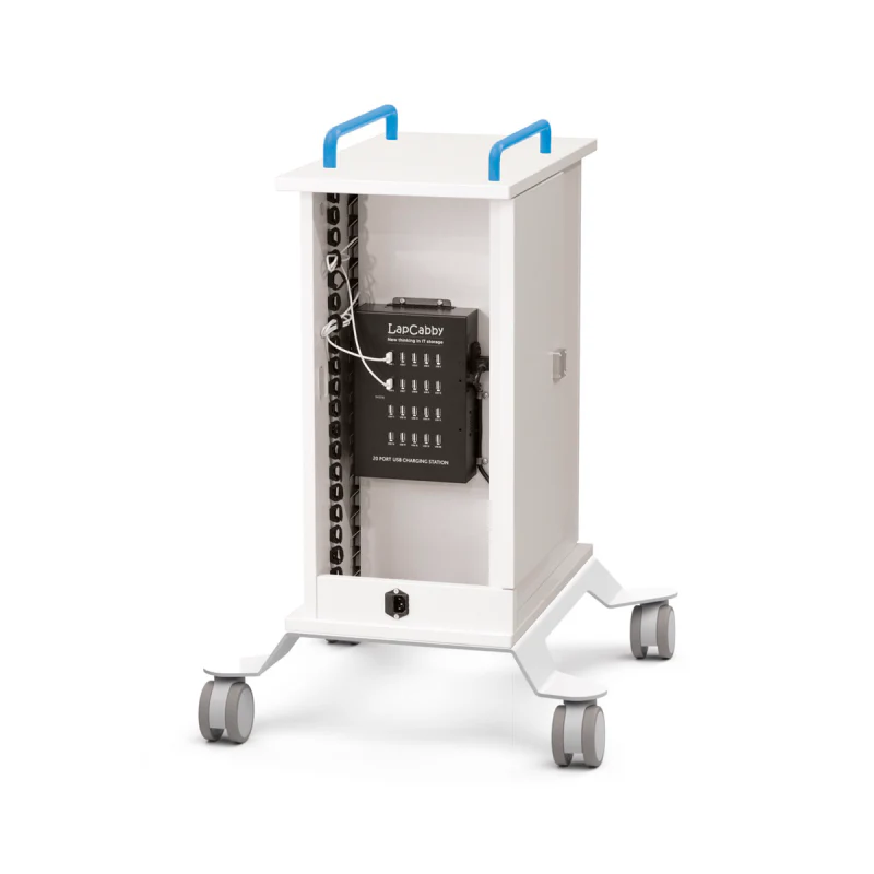 Lyte 20 - Single Door - Tablet Charging - USB A - Mobile Device Charging Trolley - Image 3