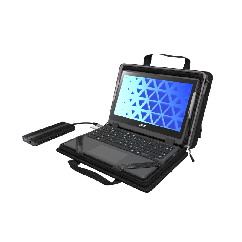 MaxCases Explorer 5 Work-In Case w/Pocket 11" w/ Shoulder Strap - Image 4