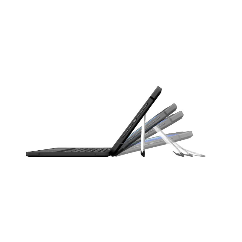 MaxCases Extreme KeyCase-T w/Smart Connector and Trackpad for iPad 10/11 (Non-Detachable) (Black) (US Keyboard) - Image 7