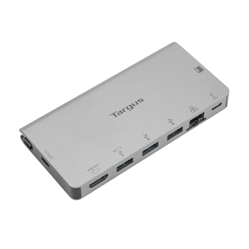 Targus DOCK414EU Notebook Dock/Port Replicator Wired USB 3.2 Gen 1 (3.1 Gen 1) Type-C Black, Silver