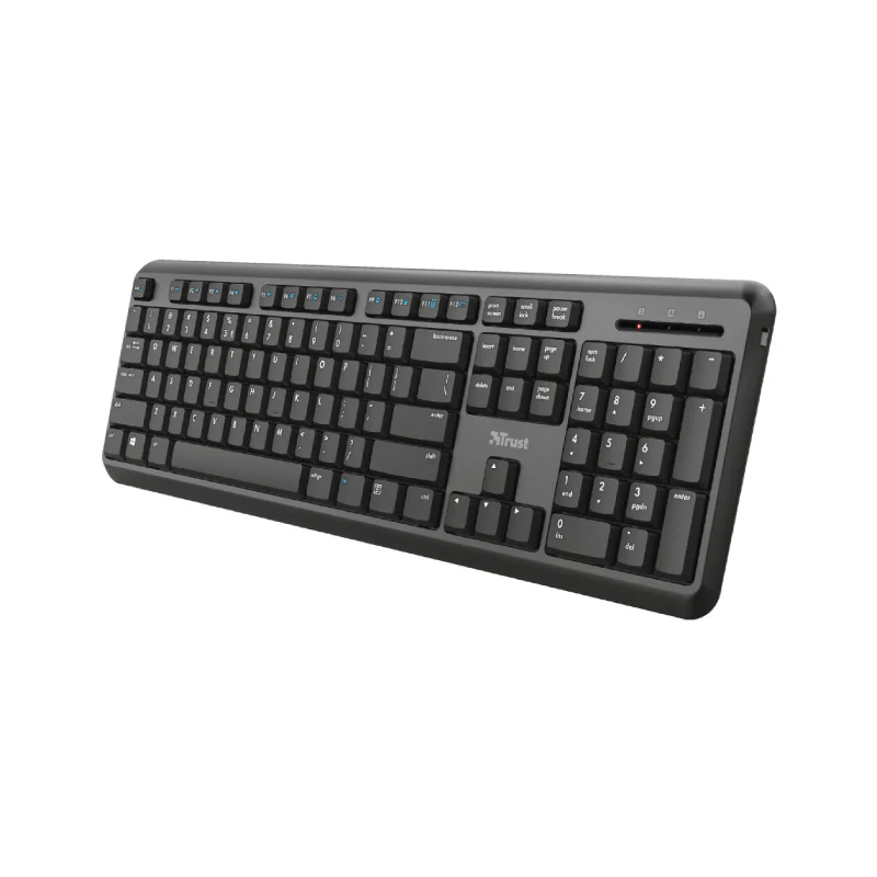 Trust TK-350 Keyboard Universal RF Wireless QWERTY UK English Black - Image 4